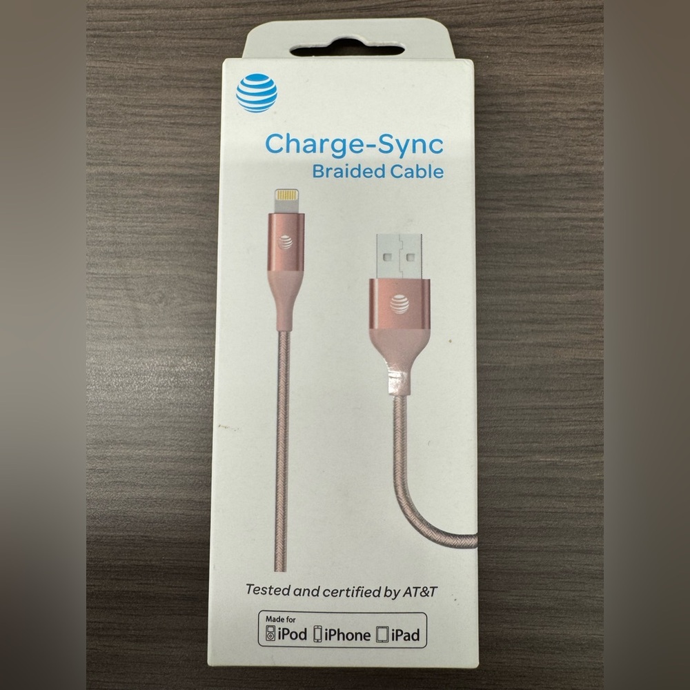 AT&T Charge-Sync Braided Cable